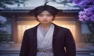 同人漫画创作技巧分享封面，手绘板与数位板并排，创作者工作台暖光氛围